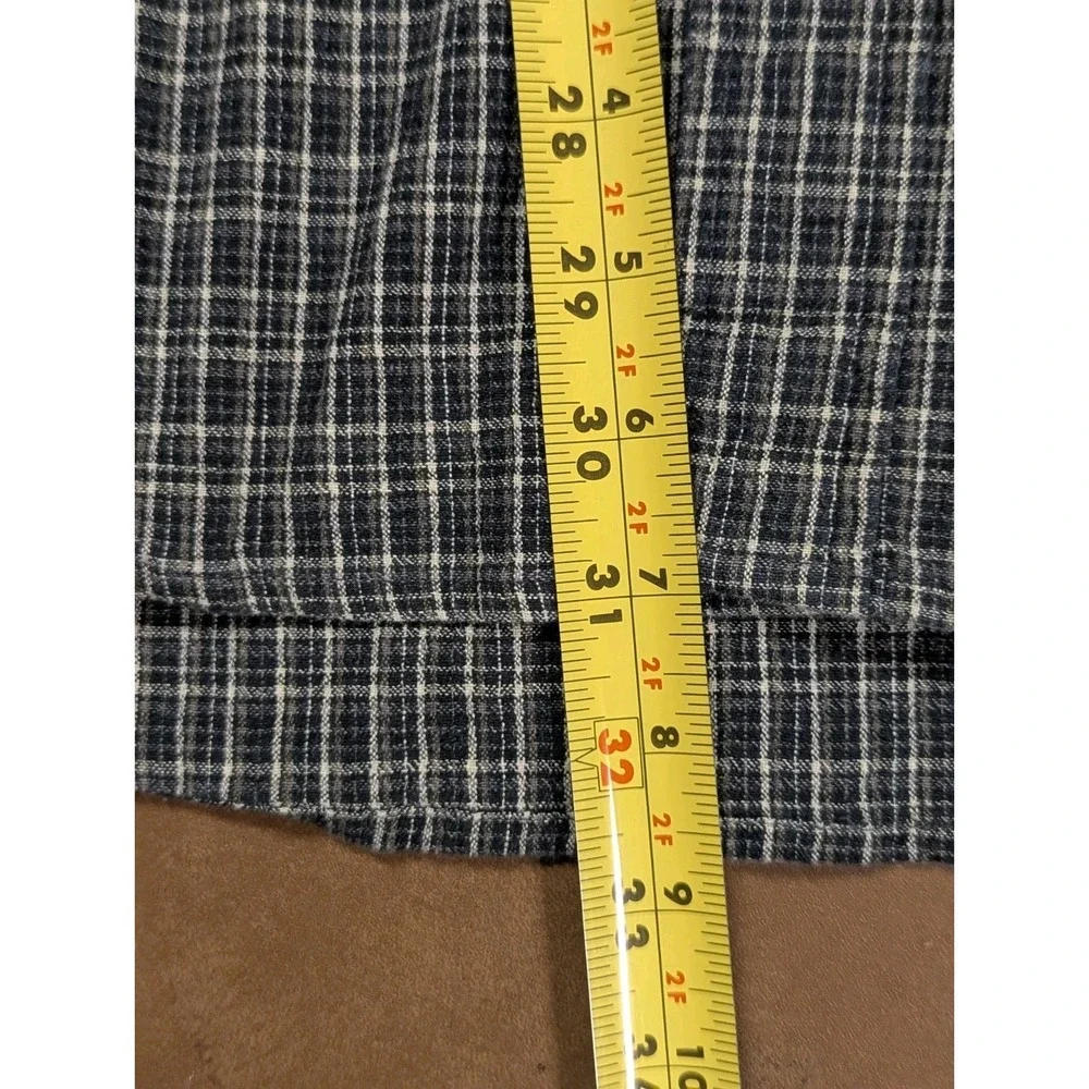 Salmon River Traders Shirt Men's XL Check Short Sleeve‎ Button Down 100% Cotton
